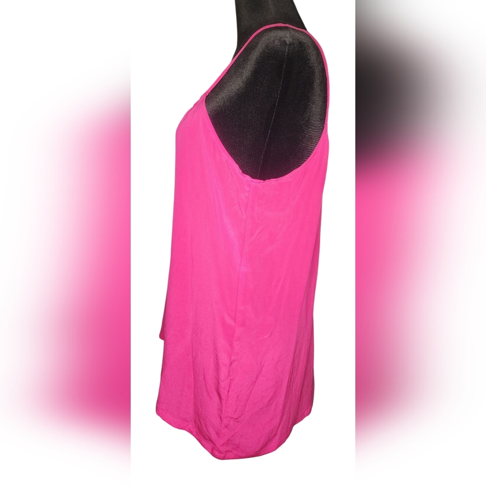 NWT S.Y.L.K. Silk Oversized Cami, Womens Large - Picture 2 of 5